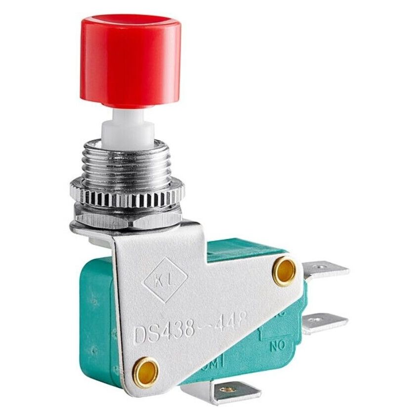 DS438-448 Micro Limit Switch – Plunger Button Actuator, SPDT, Snap-Action for Automation Projects