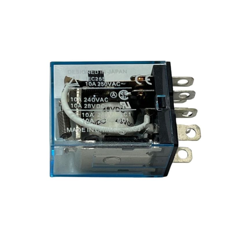 Omron ,LY2-J 48VDC DPDT Relay - 10A 250VAC / 28VDC