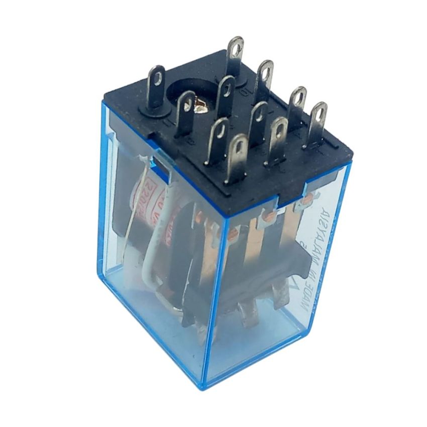 Omron MY3NJ AC220V, General-Purpose Relay, 3PDT, 5A, LED Indicator, Transparent Case