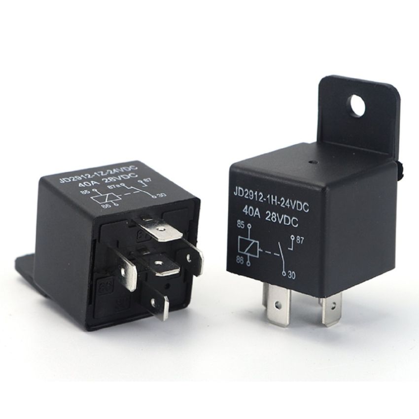 JD2912-1Z-12VDC, Automotive Power Relay, Plug-In Type