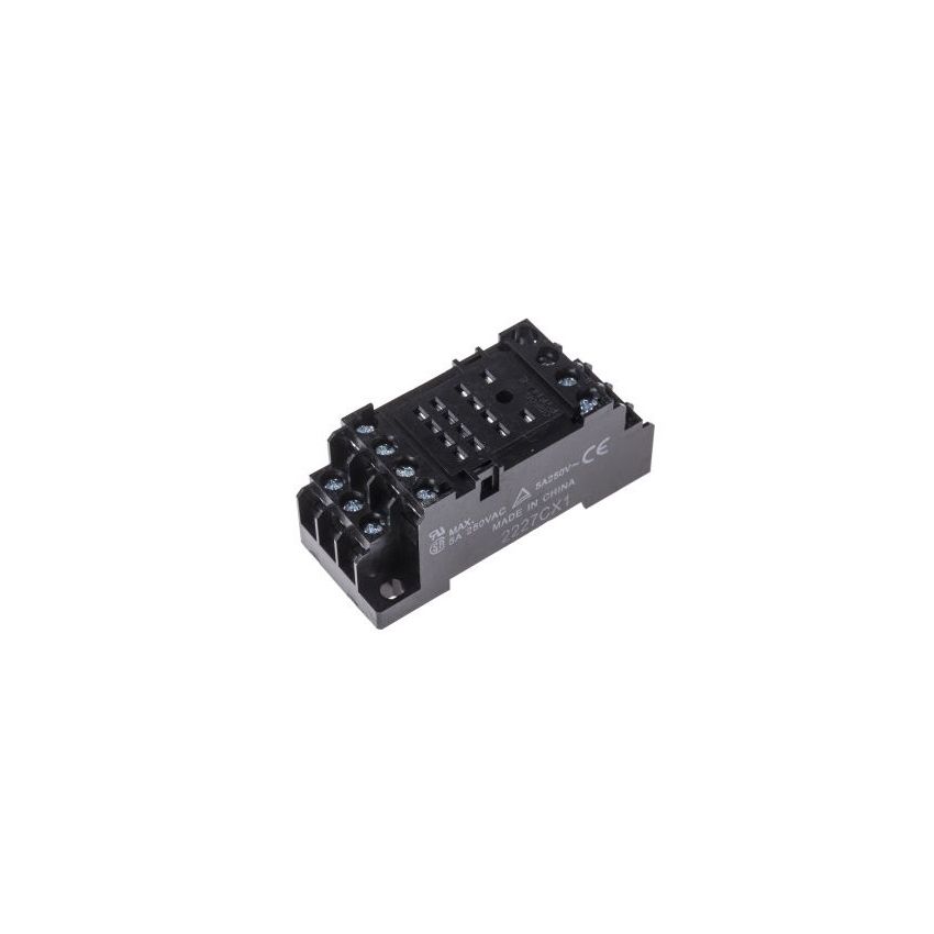PYF14A-E, 14-Pin Relay Socket, DIN/Screw Mount