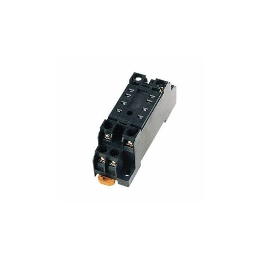 PYF08A, 8-Pin Relay Socket, DIN/Screw Mount