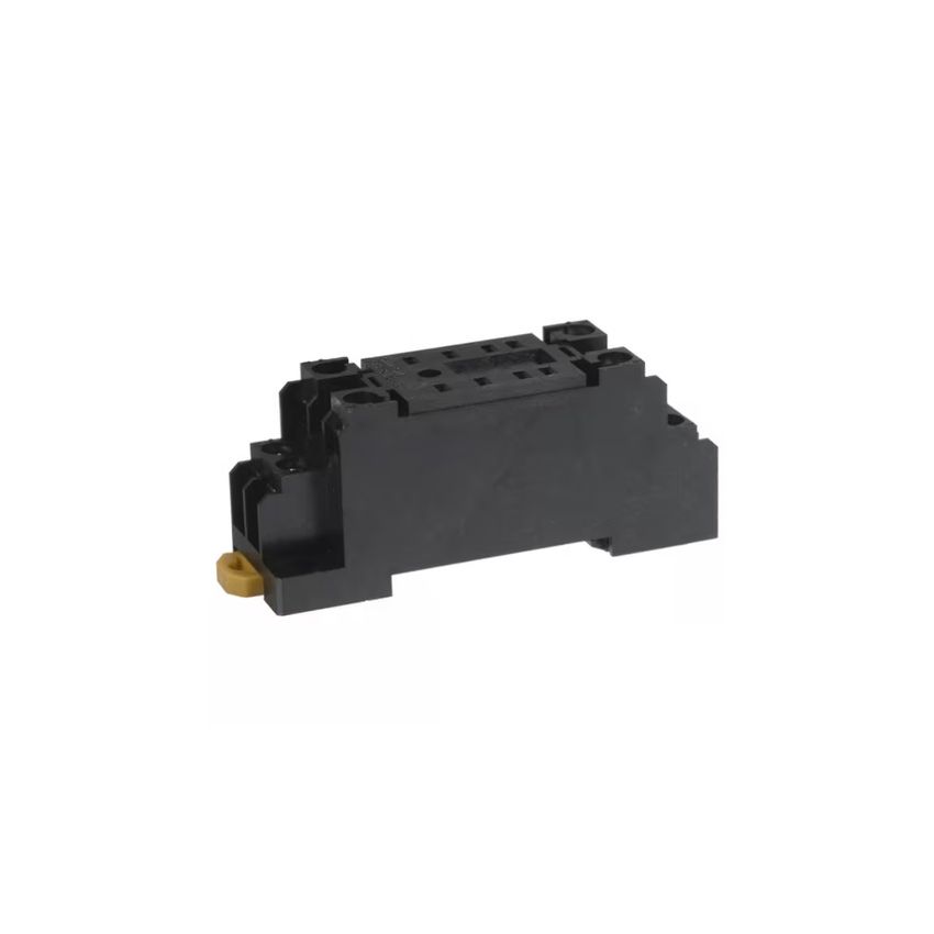 PYF08A-E, 8-Pin Relay Socket, DIN/Screw Mount