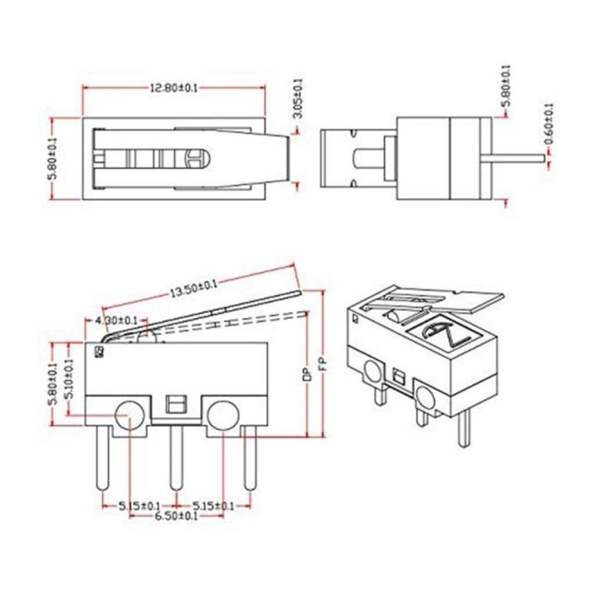 KW10-Z MINI MICRO SWITCH