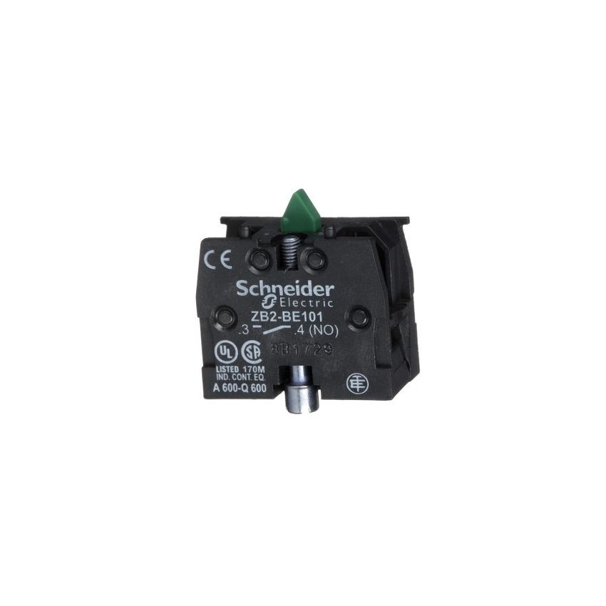 ZB2-BE101C, 1NO Contact Block, Panel Mount Package