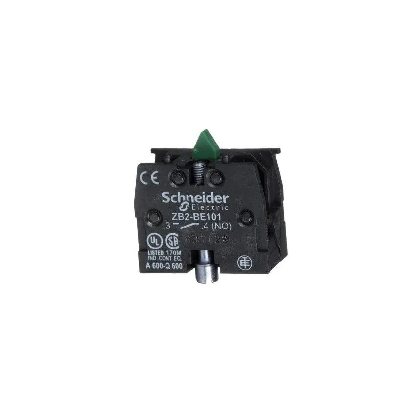 ZB2-BE101C, 1NO Contact Block, Panel Mount Package
