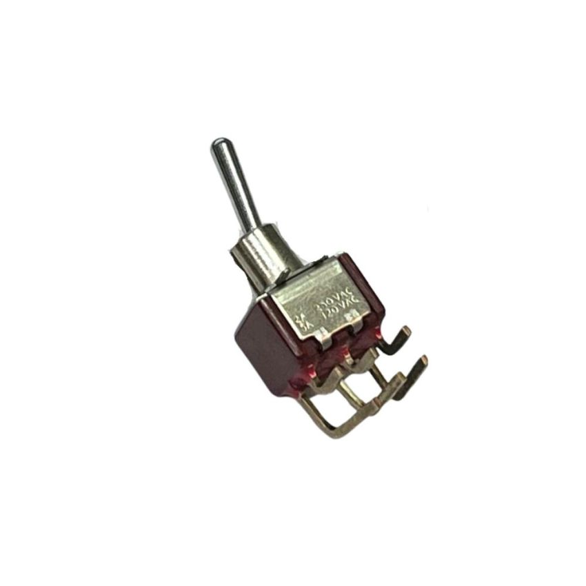 720I Mini Toggle Switch, ON-ON, 6-Pin, 2A/250VAC, 5A/120VAC
