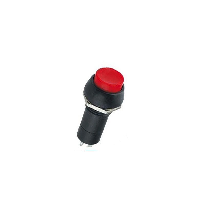 PBS-11A-RED, Latching Push Button Switch, Panel Mount Package