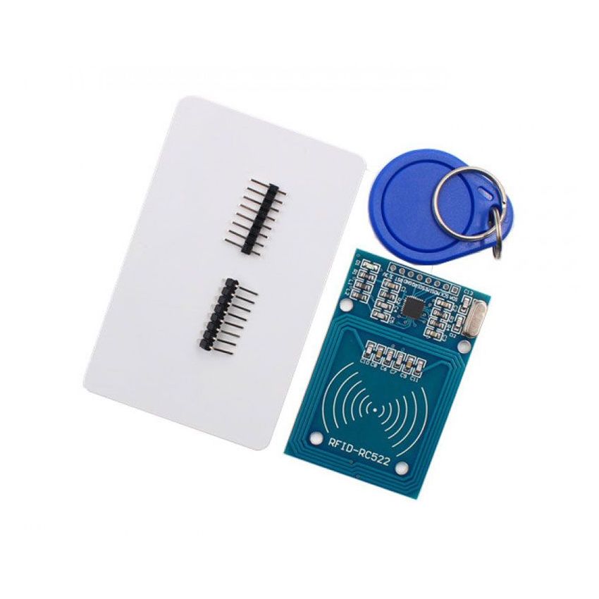 RC522,RFID Card Reader Module Kit, 13.56MHz with Key Card and Key Fob for Arduino and Raspberry Pi Projects
