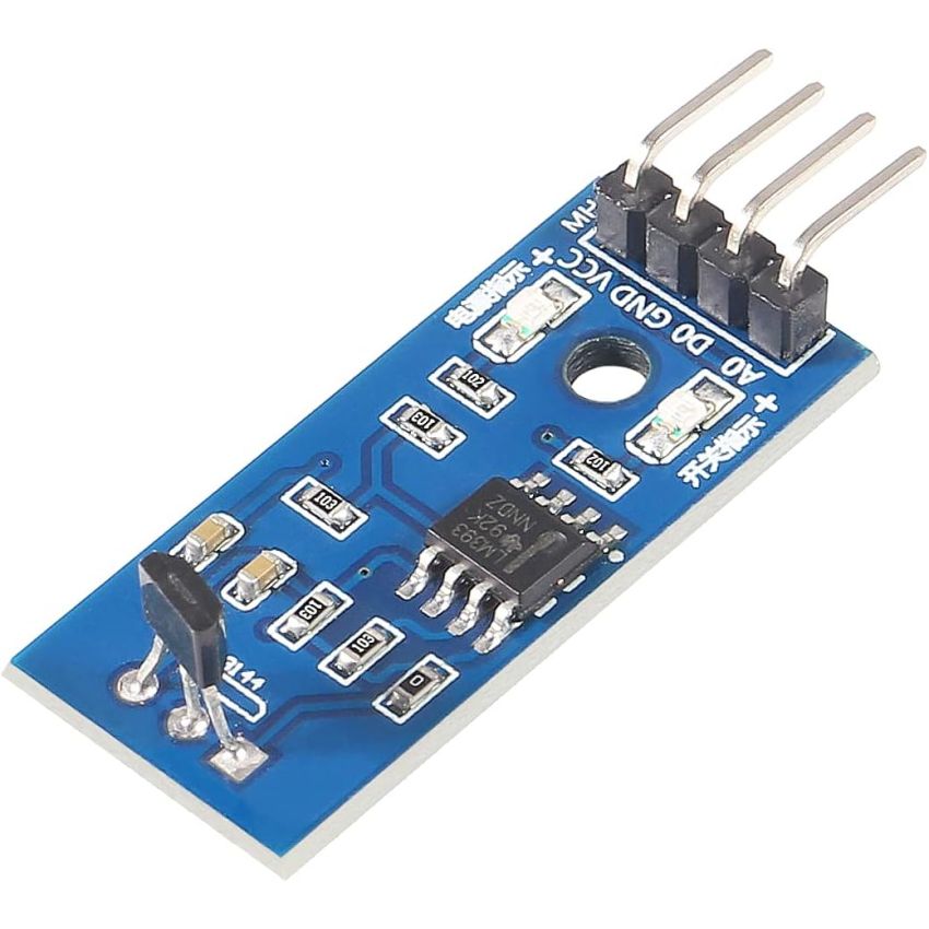 LM393 ,Hall Effect Magnetic Sensor Module - 3.3V to 5V DC
