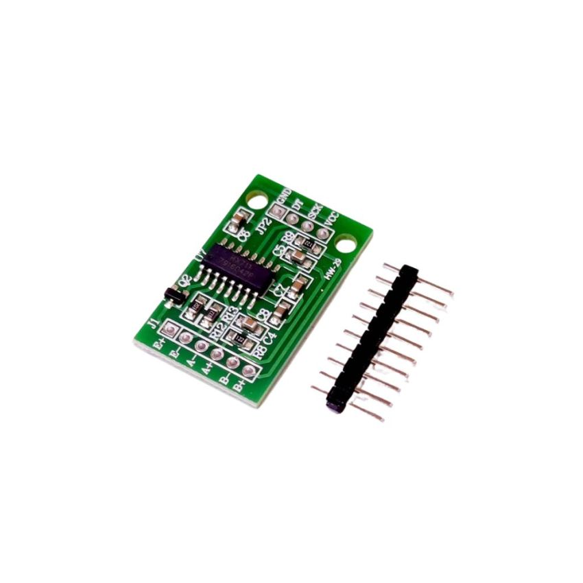 HX711, Load Cell Amplifier, Dual-Channel 24-bit Precision A/D Weight Pressure Sensor