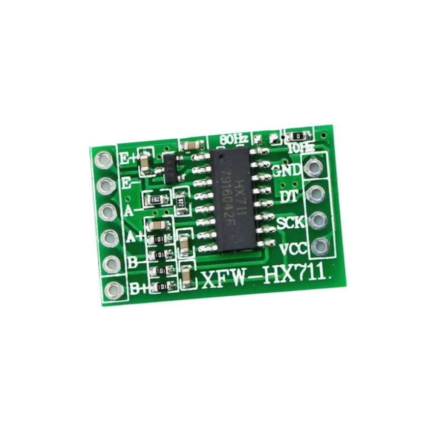 HX711, Load Cell Amplifier, Dual-Channel 24-bit Precision A/D Weight Pressure Sensor