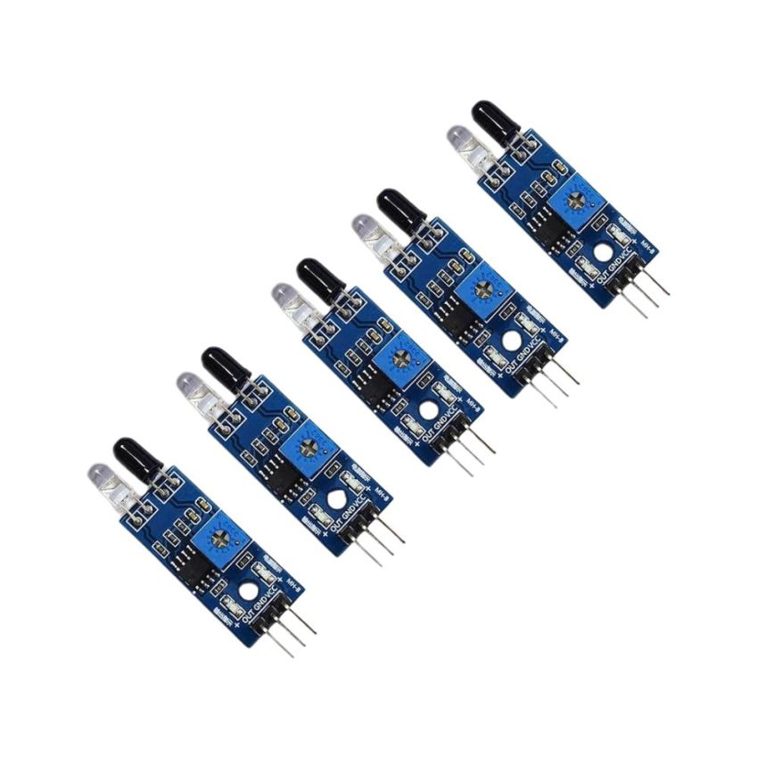IR Infrared Sensor Module, Obstacle Avoidance Board for Smart Car Robot Projects ( Pack of 5)