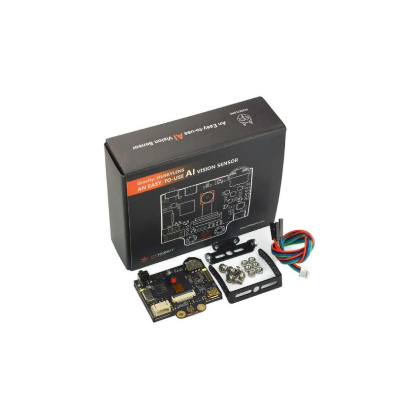 SEN0305 ,Gravity: HUSKYLENS - AI Machine Vision Sensor with Silicone Case