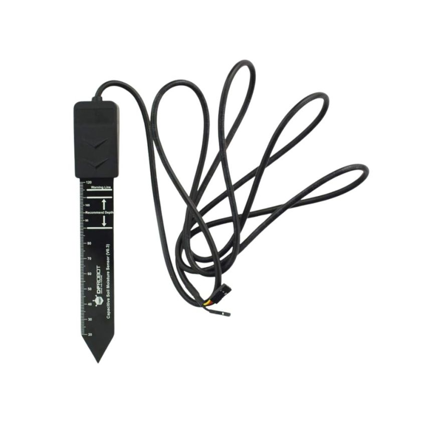 SEN0308 , Gravity: Analog Waterproof Capacitive Soil Moisture Sensor