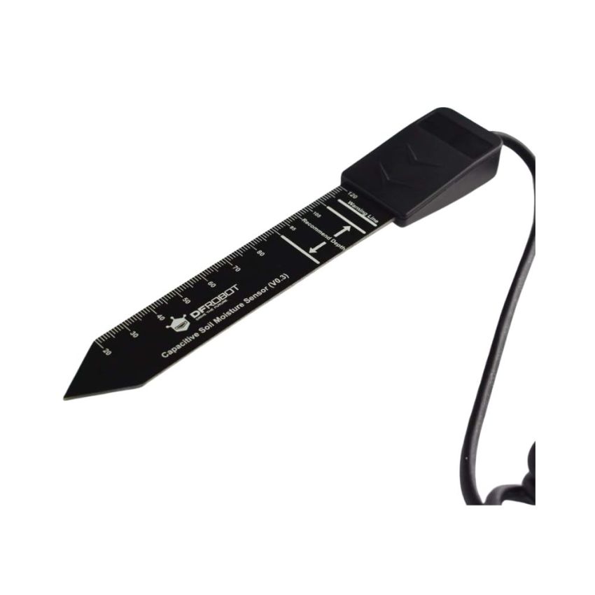 SEN0308 , Gravity: Analog Waterproof Capacitive Soil Moisture Sensor