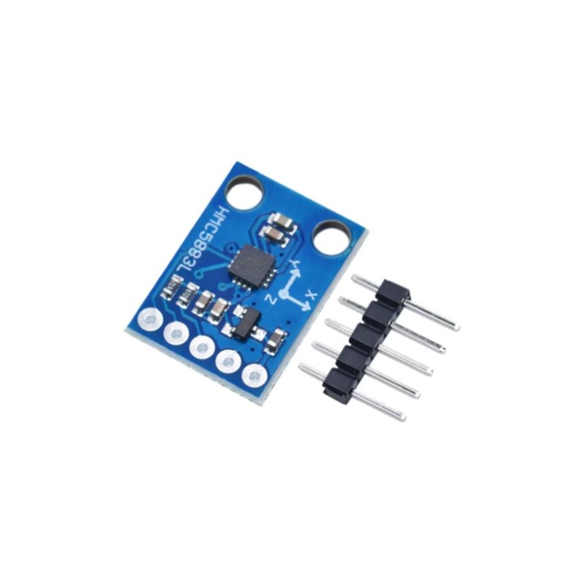 HMC5883L ,Triple-axis Magnetometer, 3.3V-5V, I2C Communication