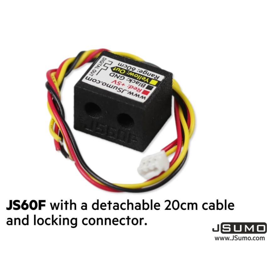 JS60F Infrared Sensor (60cm Range with Background Suspension)