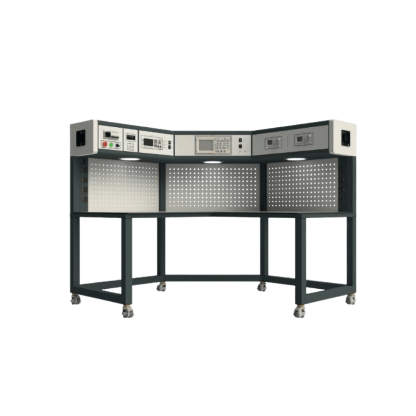 Techcraft ESD Corner Electrical Calibration & Testing Workbench, Dual DC Power, Oscilloscope & Function Generator
