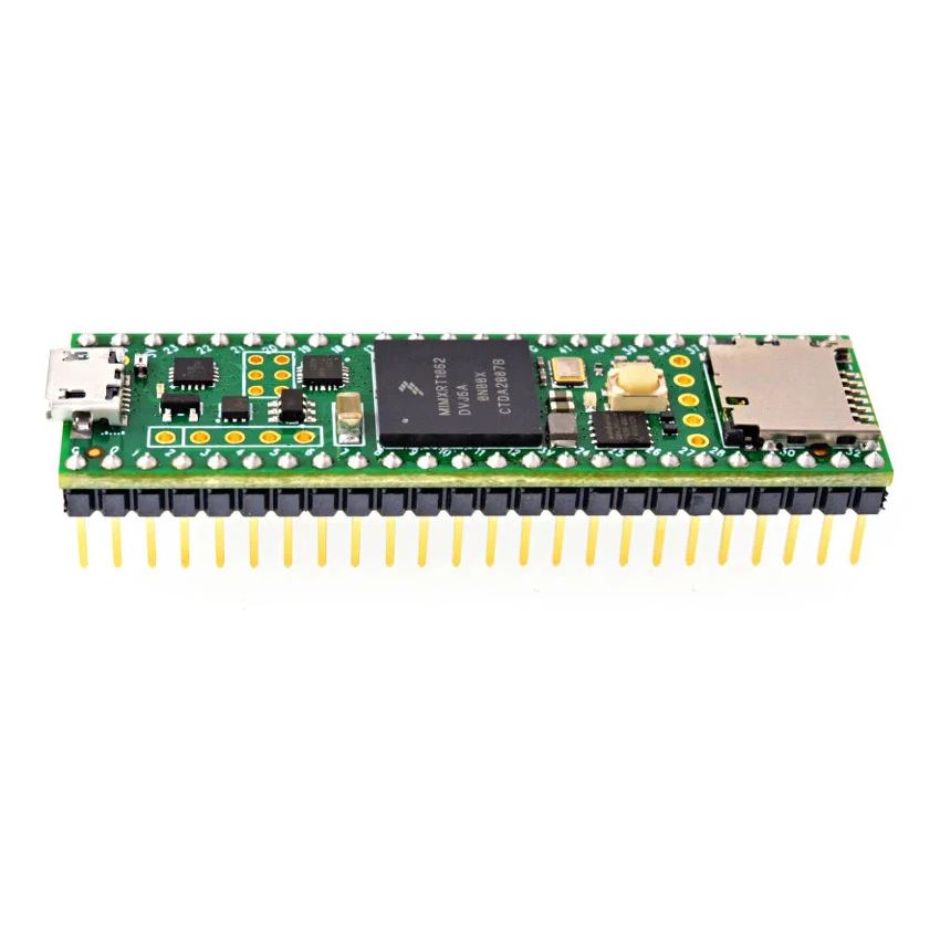Teensy USB Board, Version 4.1, Without Ethernet, With Pins Soldered