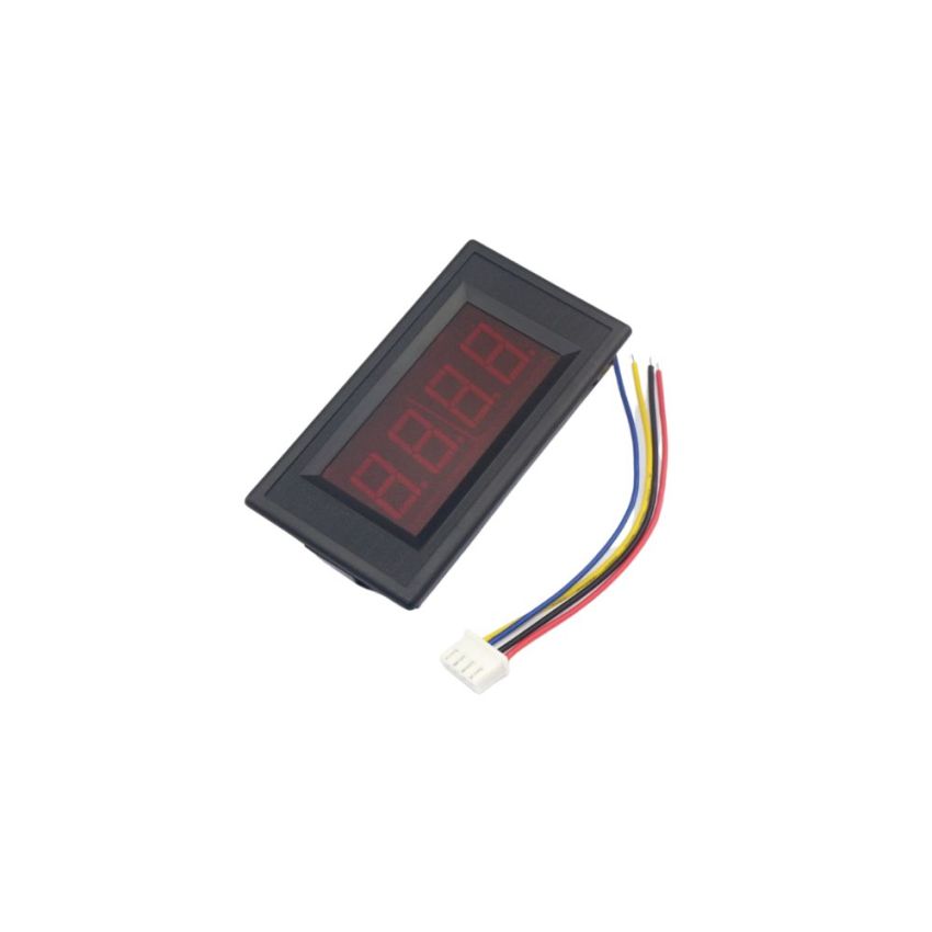 2A Digital LED Amp Meter, DC 4.5V-30V Current Display Monitor