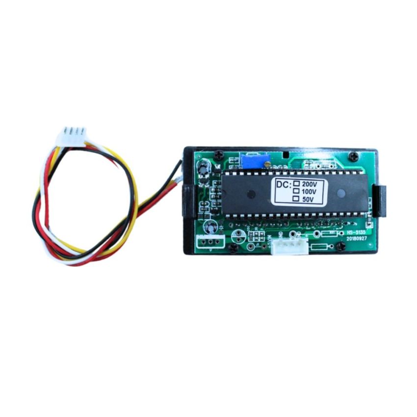 DC5V Digital Voltmeter, Red LED Display, 0-30V Voltage Monitoring