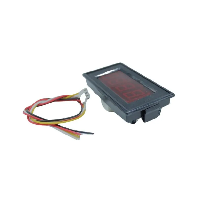 DC5V Digital Voltmeter, Red LED Display, 0-30V Voltage Monitoring