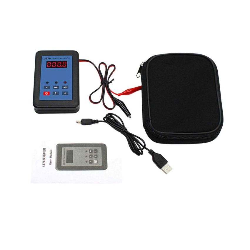 Signal Generator, Multifunctional Voltage, Current, and mV Generator for Precision Electronic Testing and Calibration