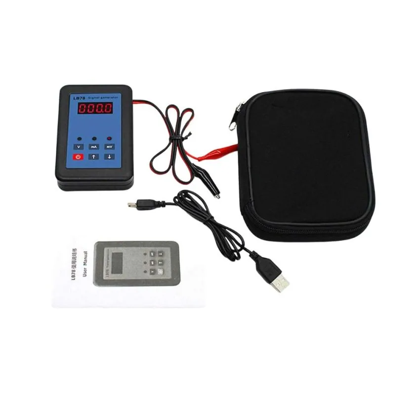Signal Generator, Multifunctional Voltage, Current, and mV Generator for Precision Electronic Testing and Calibration