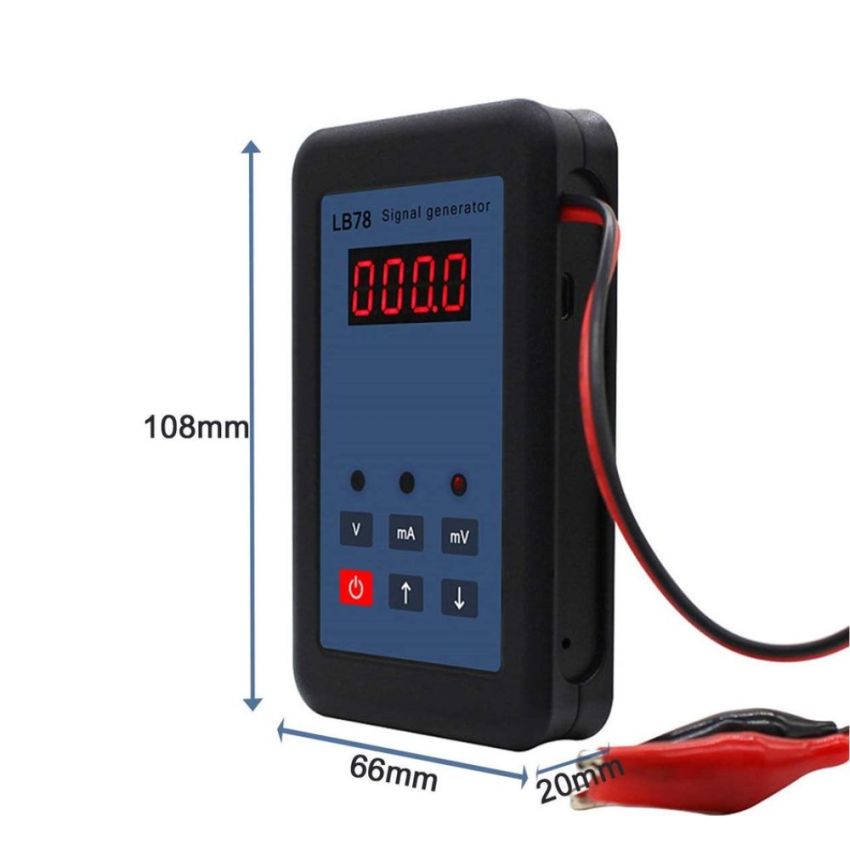 Signal Generator, Multifunctional Voltage, Current, and mV Generator for Precision Electronic Testing and Calibration