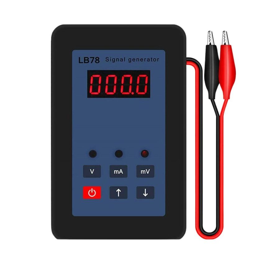 Signal Generator, Multifunctional Voltage, Current, and mV Generator for Precision Electronic Testing and Calibration