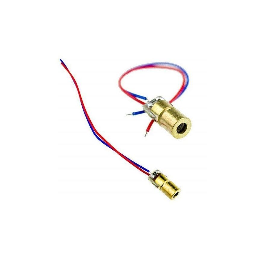 5-12V Laser Head Module, Diode Laser Pointer / Head, Compact Module for Engraving & Illumination