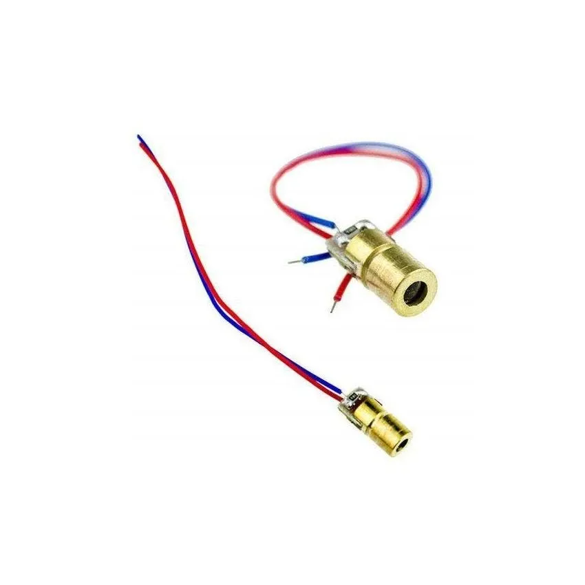 5-12V Laser Head Module, Diode Laser Pointer / Head, Compact Module for Engraving & Illumination