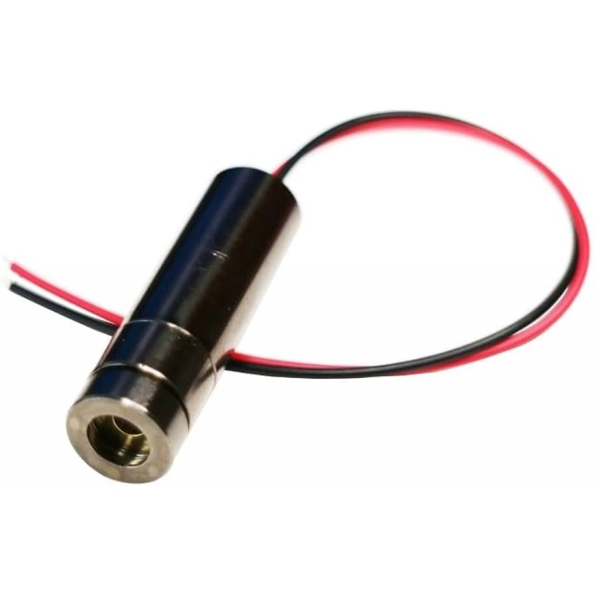 LINE-LD-R650, Red Plus Sign Laser Diode Module, Cylindrical Housing