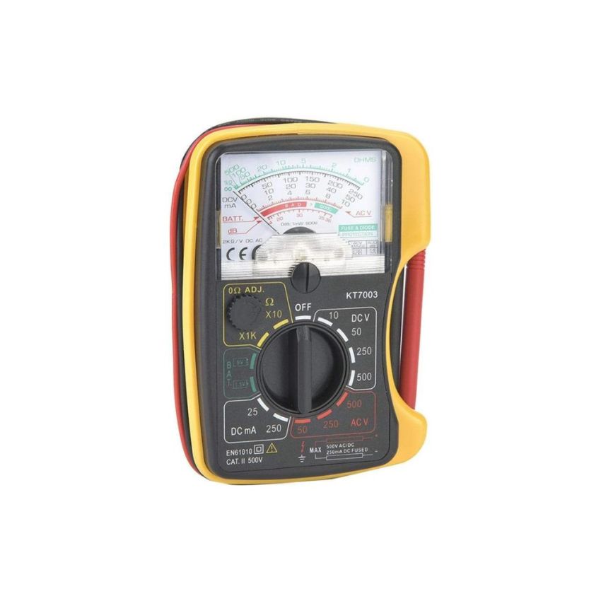 KT7003,Analog Multimeter,High Precision,Durable Measurement Tool