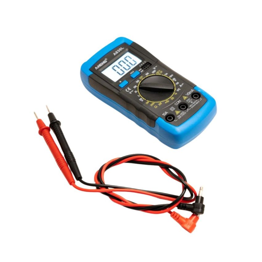 A830L, Digital Multimeter with LCD Display and Auto Power Off