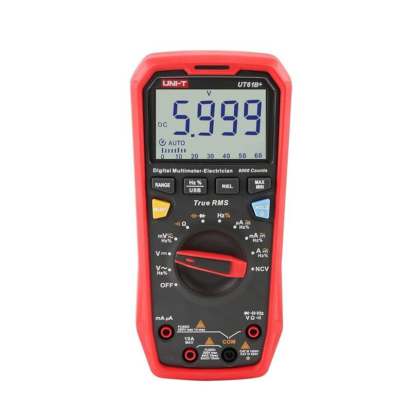 Uni‑T UT61B+ 1000 V True RMS Digital Multimeter