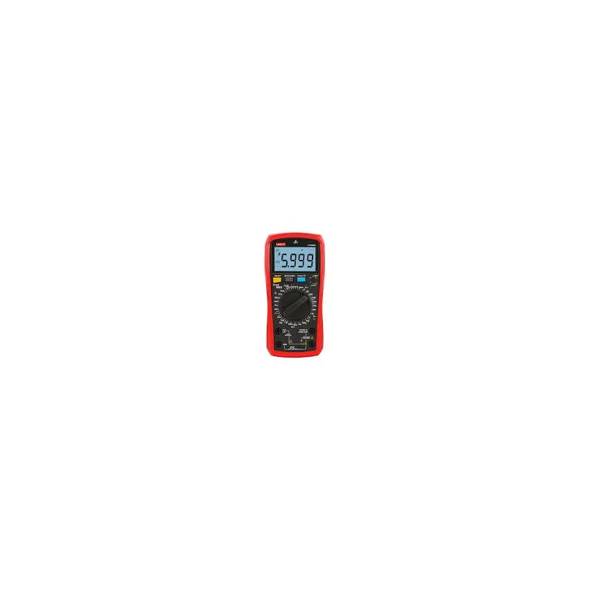 UNI-T UT890D+ Digital Multimeter – True RMS, 6000-Count Manual Ranging Tester with Live Wire Detection and Large Capacitance Measurement