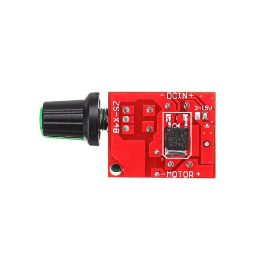 Mini PWM DC Motor Speed Controller - 5A, Adjustable Speed Control, 3V-35V