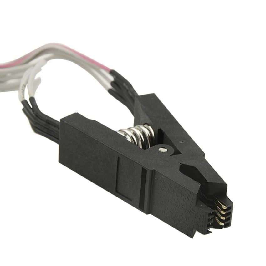 SOIC8/SOP8 ,Test Clip with IC Programming Adapter, In-Circuit EEPROM Flash BIOS Testing Tool