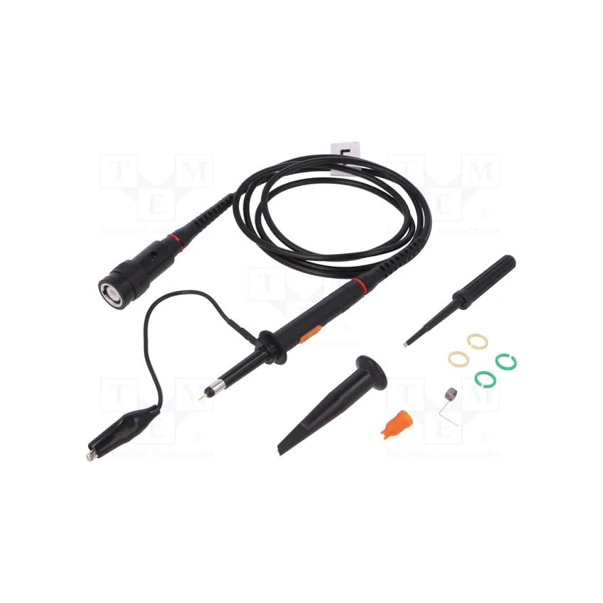 UNI-T UT-P04 Passive Oscilloscope Probe – 100MHz Bandwidth, 1X/10X Switchable Attenuation, 600Vp-p High-Precision Testing Probe