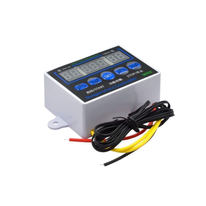 W88,Digital Temperature Controller,10A,12V