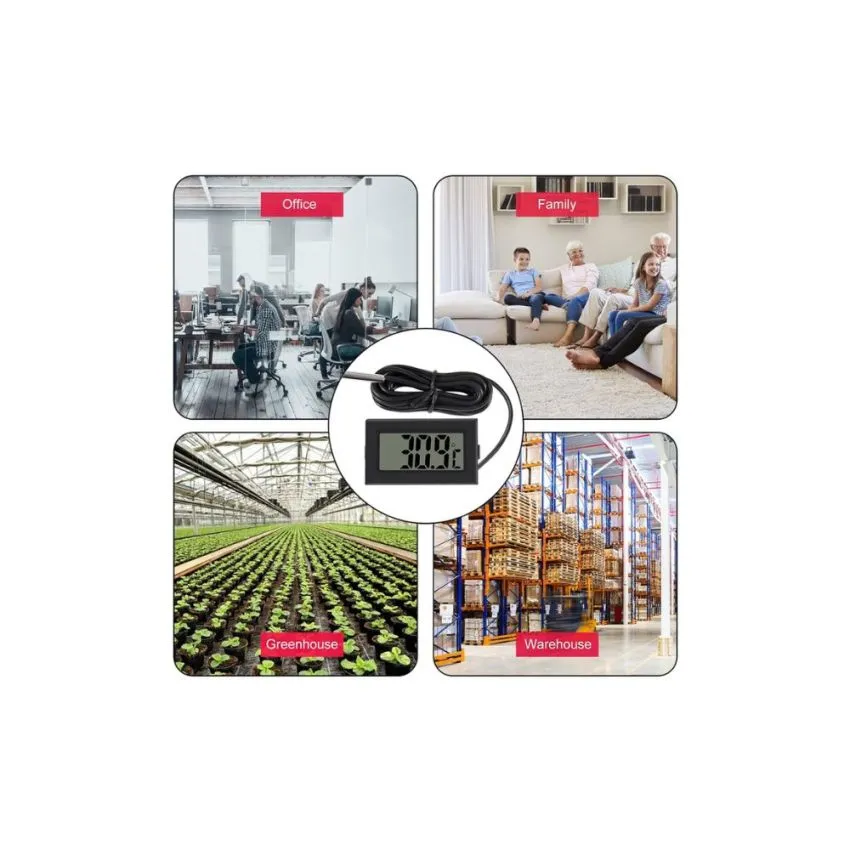 T110,Digital Thermometer,High Accuracy,Easy to Read
