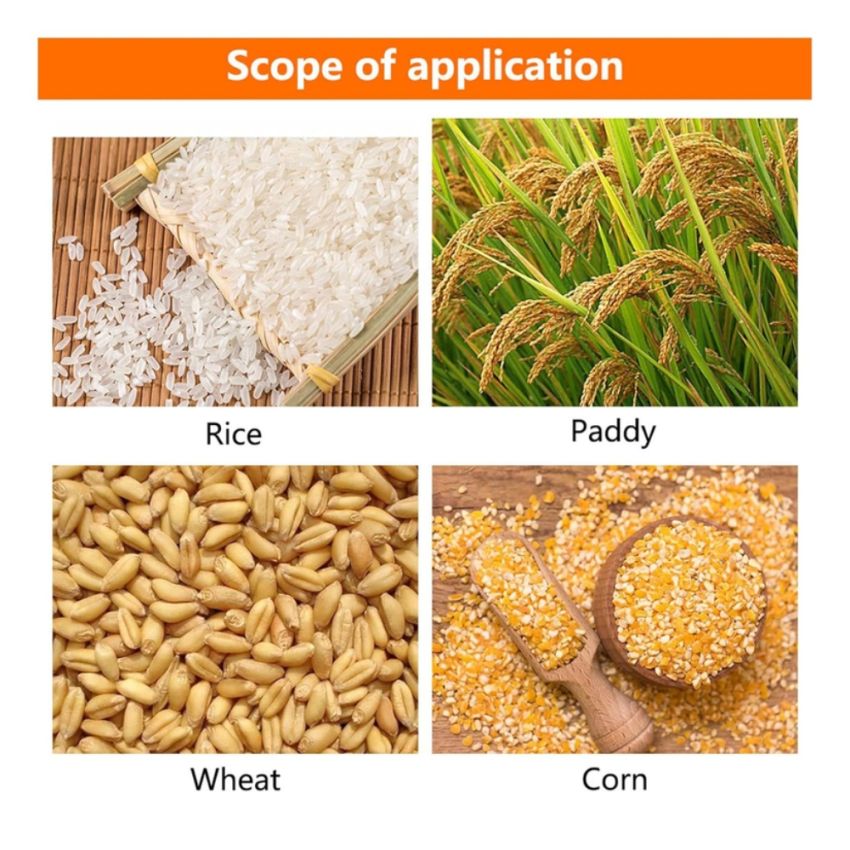 MD7822, Digital Grain Moisture and Temperature Meter, Precise Measurement for Grain Storage and Farming