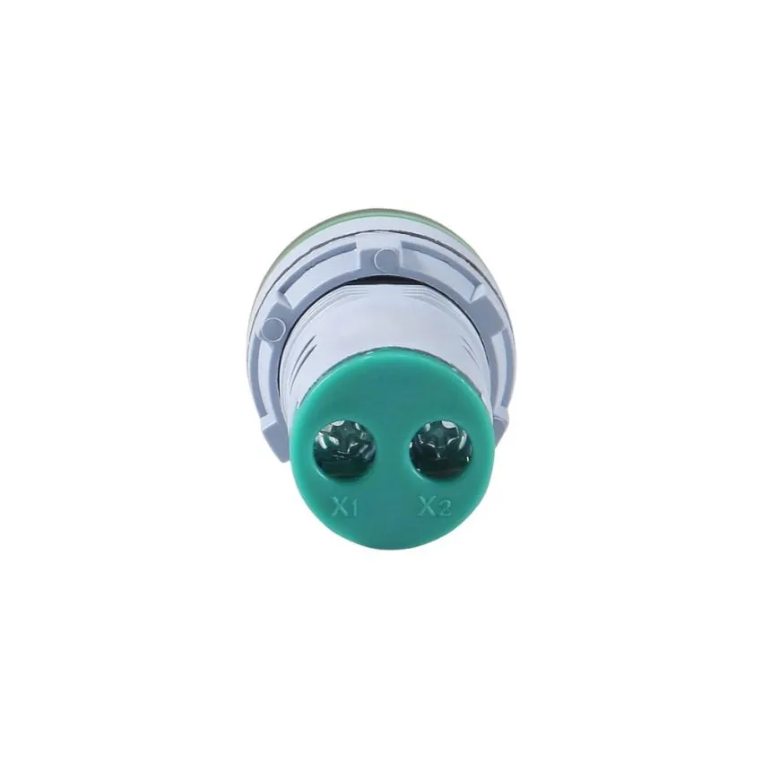 LED Digital Voltmeter Indicator Lamp Voltage Gauge Monitor,22mm,60-450VAC