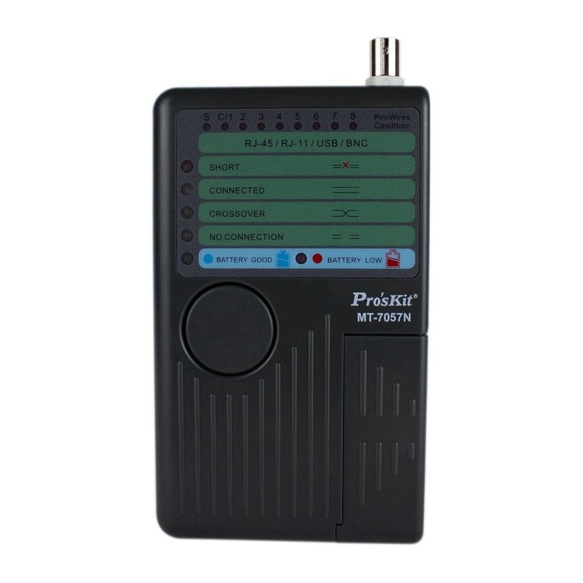 MT-7057N, Multi-Interface Cable Tester, 500m Range, RJ45/RJ11/USB/BNC