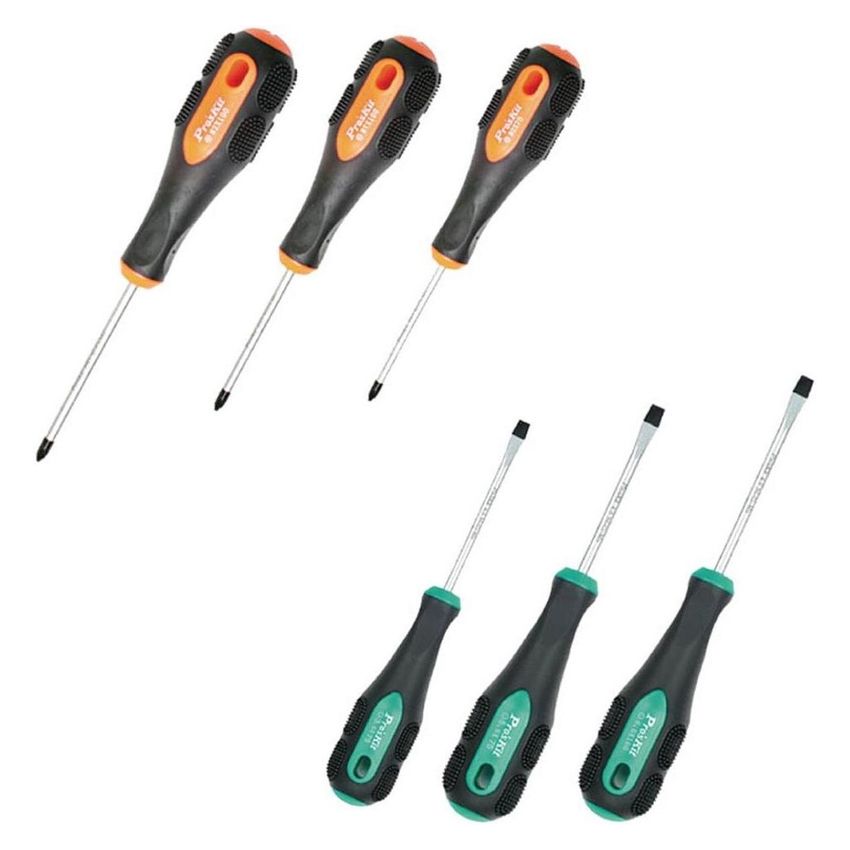 SD-2301, Phillips Screwdriver PH1 x 100mm, Soft Grip Handle