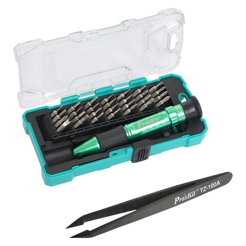 SD-9608, 30-in-1 Precision Screwdriver Set, Aluminum Handle
