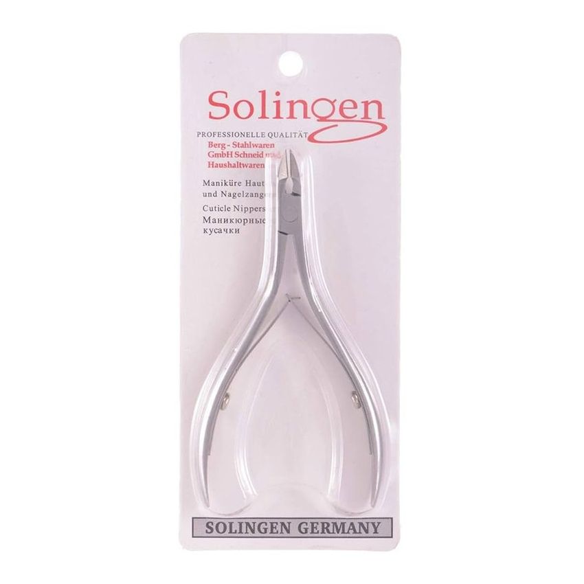 Solingen Germany Professional Cuticle Nipper – Stainless Steel, Precision Jaw for Nail Care