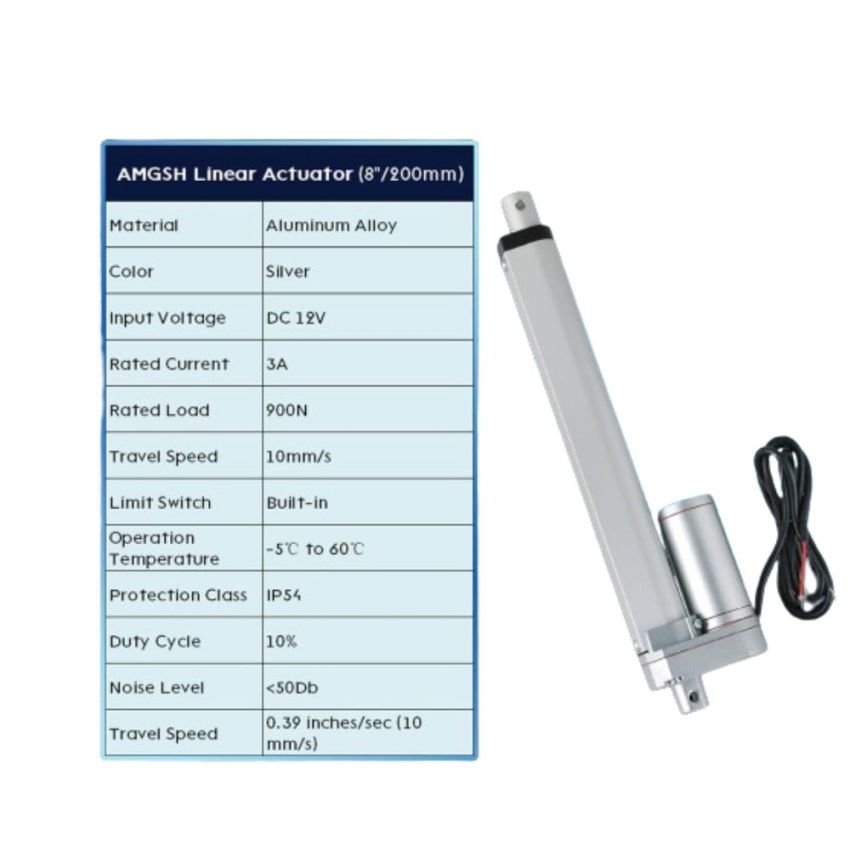 XTL Linear Actuator,200mm,12V